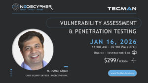 Vulnerability Assessment & Penetration Testing [MB-IS-1006]